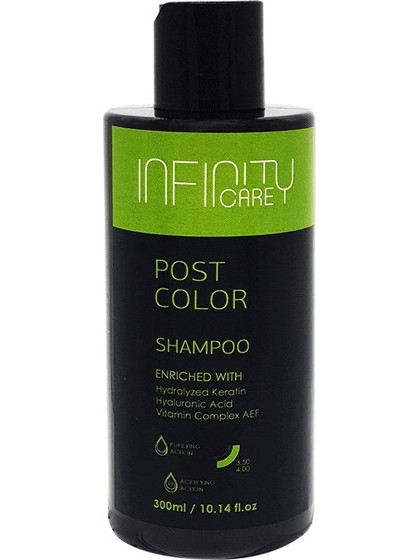 T.N.T. Infinity Care Post Color Σαμπουάν για Προστασία Χρώματος για Βαμμένα Μαλλιά 300ml