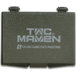PENTAGON 5 COLOURS CAMO FACE PAINTING D25002