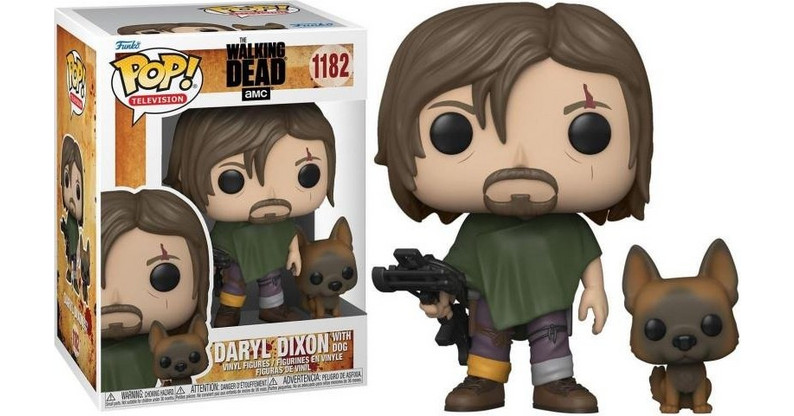 funko pop daryl with dog