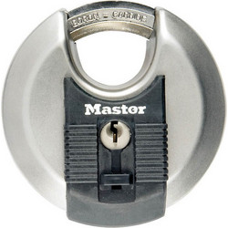 Masterlock Ανοξείδωτο Λουκέτο Excell Δίσκος 80mm Υψίστης ασφαλείας
