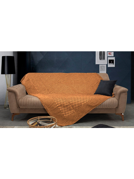 Mc Decor Ριχτάρι Πολυθρόνας 180x180 174 Χρυσό MCL.SRP.019