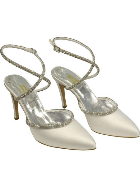 Glory Lou bridal evening pumps
