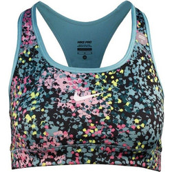 Nike Pro Αθλητικό Μπουστάκι με Μέτρια Στήριξη Πολύχρωμο 589419-339