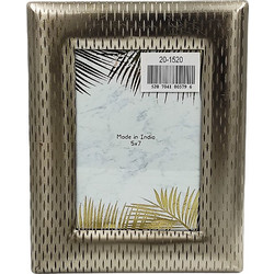 Casa Κορνίζα Μεταλλική Ασημί 13x18cm 20-1520 20-1520