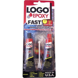 Εποξική Κόλλα 2 συστατικών LOGO epoxy fast 3'