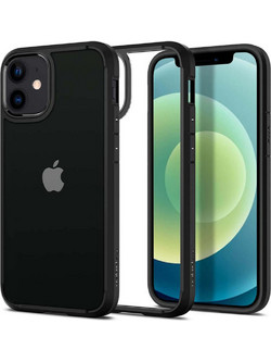 Spigen Ultra Hybrid Back Cover Black (iPhone 12 mini)
