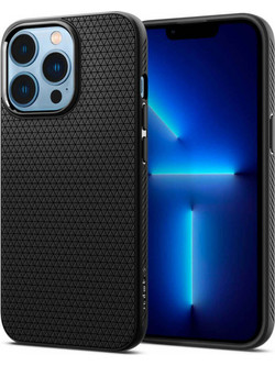 Spigen Liquid Air Back Cover Matte Black (iPhone 13 Pro)