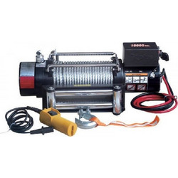 Εργάτης DW10000 6Hp 4400W 12V DC με συρματόσχοινο 28m & ηλεκτρική και μηχανική έλξη - απώθηση - PLUS