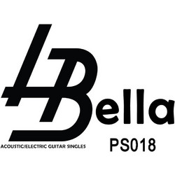La Bella PS018 Χορδή Ηλεκτρικής / Ακουστικής Κιθάρας Plain Steel 18"
