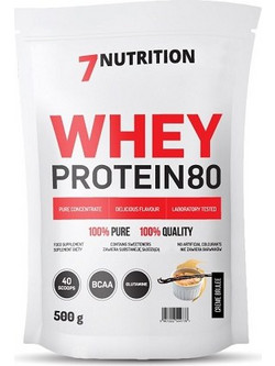 7Nutrition Whey Protein 80 Creme Brulle Πρωτεΐνη Γράμμωσης 2x500gr
