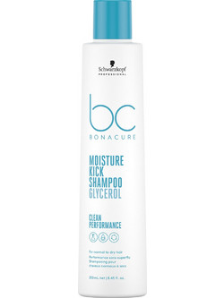 Schwarzkopf BC Bonacure Moisture Kick Glycerol Σαμπουάν για Ξηρά & Σγουρά Μαλλιά 250ml