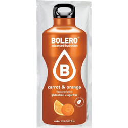 Bolero χυμός σκόνη (1 x 9 γρ.) Καρότο & Πορτοκάλι