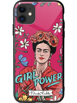Θήκη Girl Power iPhone 11 Groove TPU (Tempered Glass και TPU)