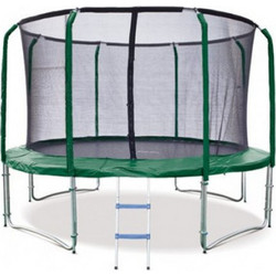 Mountfield Παιδικό Τραμπολίνο με Δίχτυ 366cm Πράσινο 4SPO0012