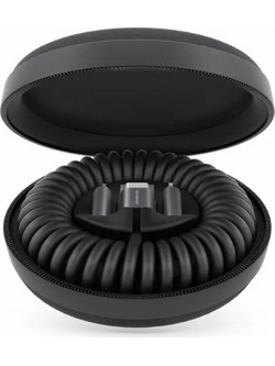 VONMAHLEN SPIRAL CABLE 1.2M BLACK - USB TO LIGHTNING, TYPE C, MICRO USB