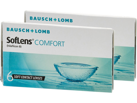 Bausch & Lomb Soflens Comfort 1 Μηνιαίοι Φακοί Επαφής Υδρογέλης 12τμχ