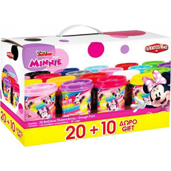AS Company 30 Βαζάκια Πλαστελίνης Minnie Promo Pack