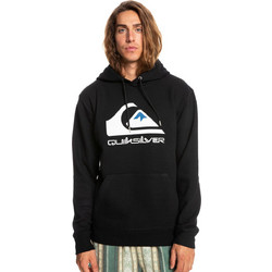 Quiksilver Ανδρικό Φούτερ Fleece με Κουκούλα με Τσέπες Μαύρο EQYFT04450-KVJ0
