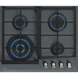 Teka GZC 64320 Stone Grey Εστία Αερίου Αυτόνομη με Λειτουργία Κλειδώματος