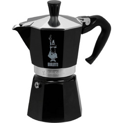 Bialetti Moka Express Μπρίκι Espresso 6Cups Μαύρο