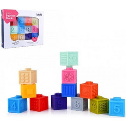 Τουβλάκια Moni Bath toy Squeeze Cubes K999-225