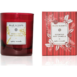 Blue Scents Scented Soy Candle Spicy Woods 145g