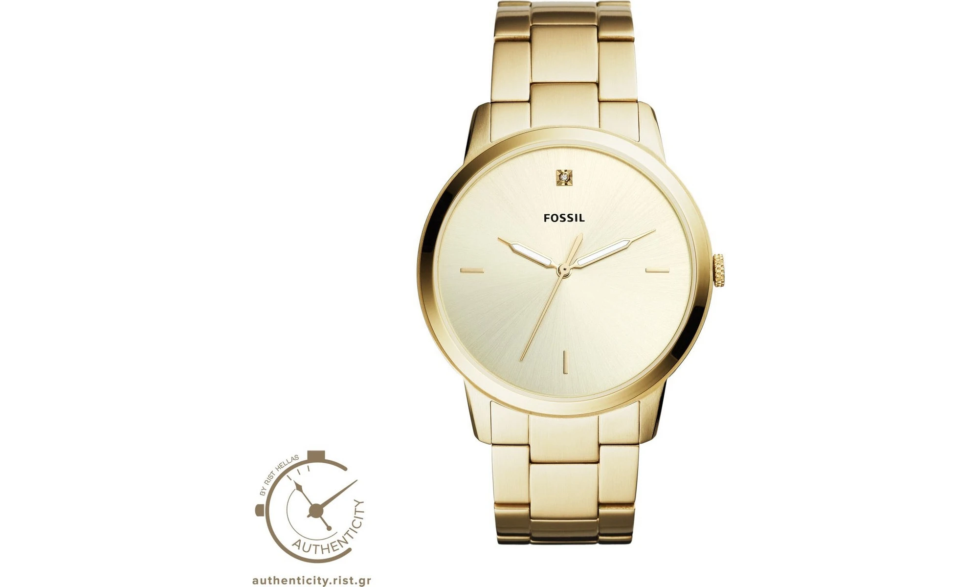 Fossil q online gold