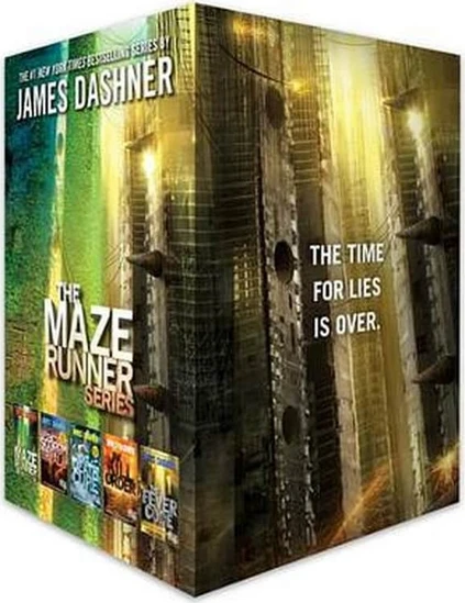 The Maze Runner Series Complete Collection Boxed Set - James Dashner ...