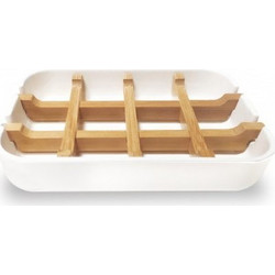 Σαπουνοθήκη από Bamboo & άμυλο Καλαμποκιού +Σαπούνι Δώρο