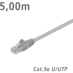 Konig U/UTP Cat.5 Καλώδιο Δικτύου Ethernet 5m Grey