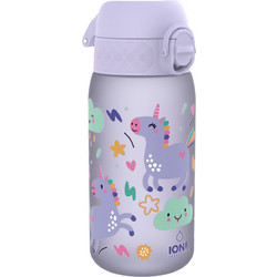 Ion8 Unicorns Παιδικό Μπουκάλι Πλαστικό BPA Free Λιλά 350ml