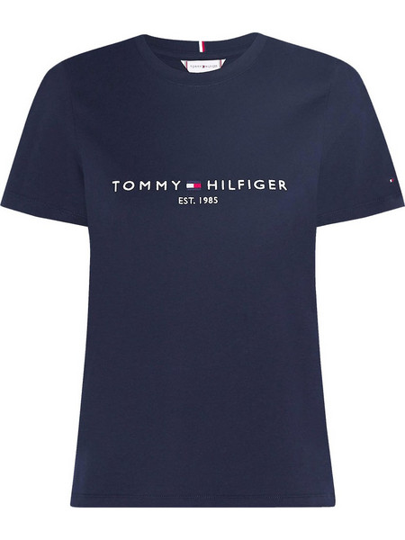 TOMMY HILFIGER ΜΠΛΟΥΖΑ HERITAGE HILFIGER C-NK REG TEE WW0WW31999-DW5 NavyBlue