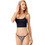 Cottonhill Βαμβακερό Γυναικείο String Λευκό Navy Μπλε CH6025