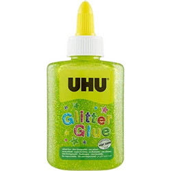 UHU Glitter Glue Κόλλα για Χειροτεχνίες Πράσινο 88,5ml