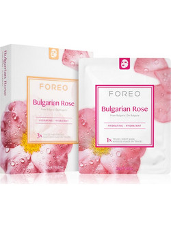 Foreo Farm To Face Bulgarian Rose Sheet Mask 3x20ml