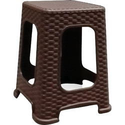 Σκαμπό ArteLibre Καφέ Rattan 35x35x46cm