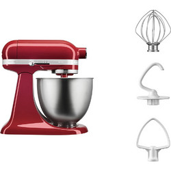 KitchenAid 5KSM3311XEER Κουζινομηχανή 250W με Ανοξείδωτο Κάδο 3.3lt