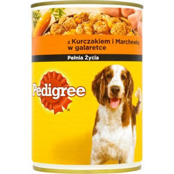 Pedigree Chicken & Carrots in Jelly 400gr