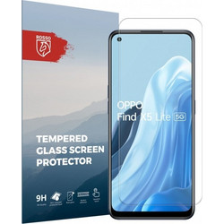 Rosso Tempered Glass - Αντιχαρακτικό Προστατευτικό Γυαλί Οθόνης Oppo Find X5 Lite - Clear (8719246358159)