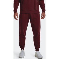 Under Armour Rival Ανδρικό Παντελόνι Φόρμας Fleece με Λάστιχο Μπορντό 1357128-690