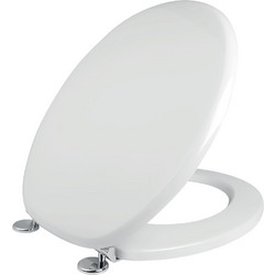 Elvit 0046 Καπάκι Λεκάνης Οβάλ Πλαστικό Λευκό 47.5x36.8cm 0046-ELVIT