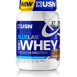USN BlueLab 100% Whey Premium Caramel Chocolate Πρωτεΐνη Ορού Γάλακτος Γράμμωσης 2kg
