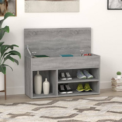 vidaXL Παπουτσοθήκη Ξύλινη Sonoma Μ80xΠ30xΥ45cm 816054