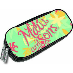 Back Me UP Maui Summer Flower Κασετίνα Πράσινη 339-46141