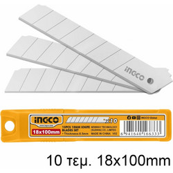 Λάμες Φαλτσέτας Ingco HKNSB112 - 18 x 100mm - 10 τεμ HKNSB112