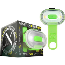 Max & Molly Φωτάκι Προστασίας Matrix Ultra Led Safety Lime Green 14x7cm