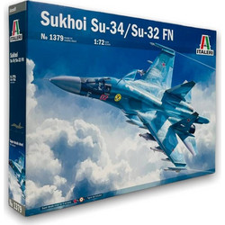 Italeri Sukhoi SU-34/SU-32 FN Συναρμολογούμενο Πλαστικό Μοντέλο Αεροπλάνου 1:72