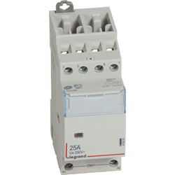 Legrand CX3 Ρελέ Ράγας Ισχύος 25A Τετραπολικό με Τάση 230V 412533