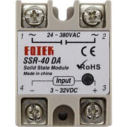 SSR-40DA SSR Solid State Relay Module 40A Input 3-32VDC - 24-380VAC