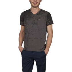 Ryujee ανδρικό tie dye T-shirt γκρι ryts-4010-gr